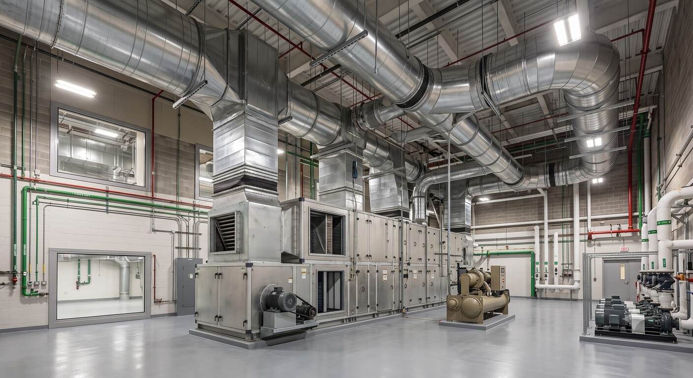 AHU Mechanical Installation